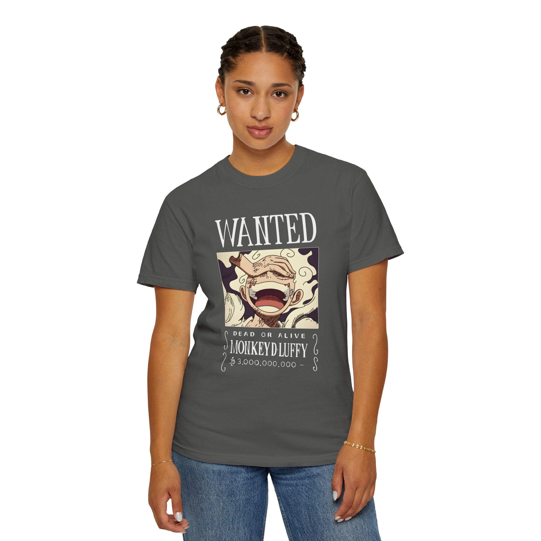 Luffy WANTED Poster (Dark Edition) T-Shirt