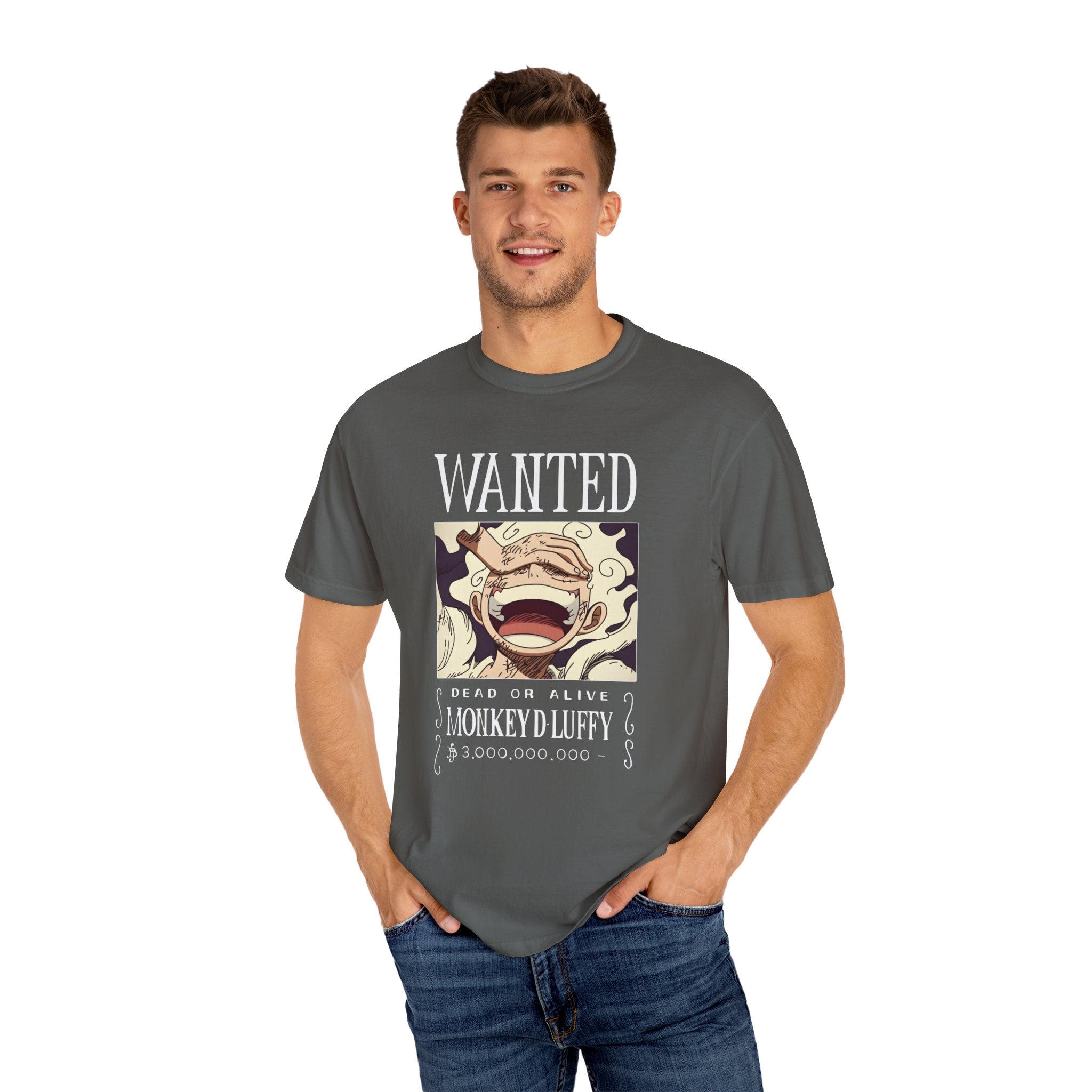 Luffy WANTED Poster (Dark Edition) T-Shirt