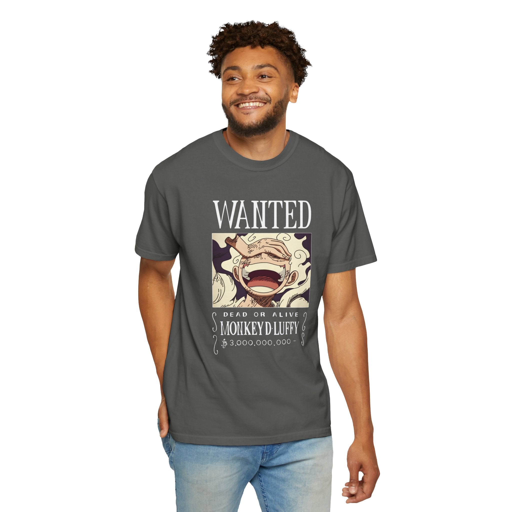 Luffy WANTED Poster (Dark Edition) T-Shirt