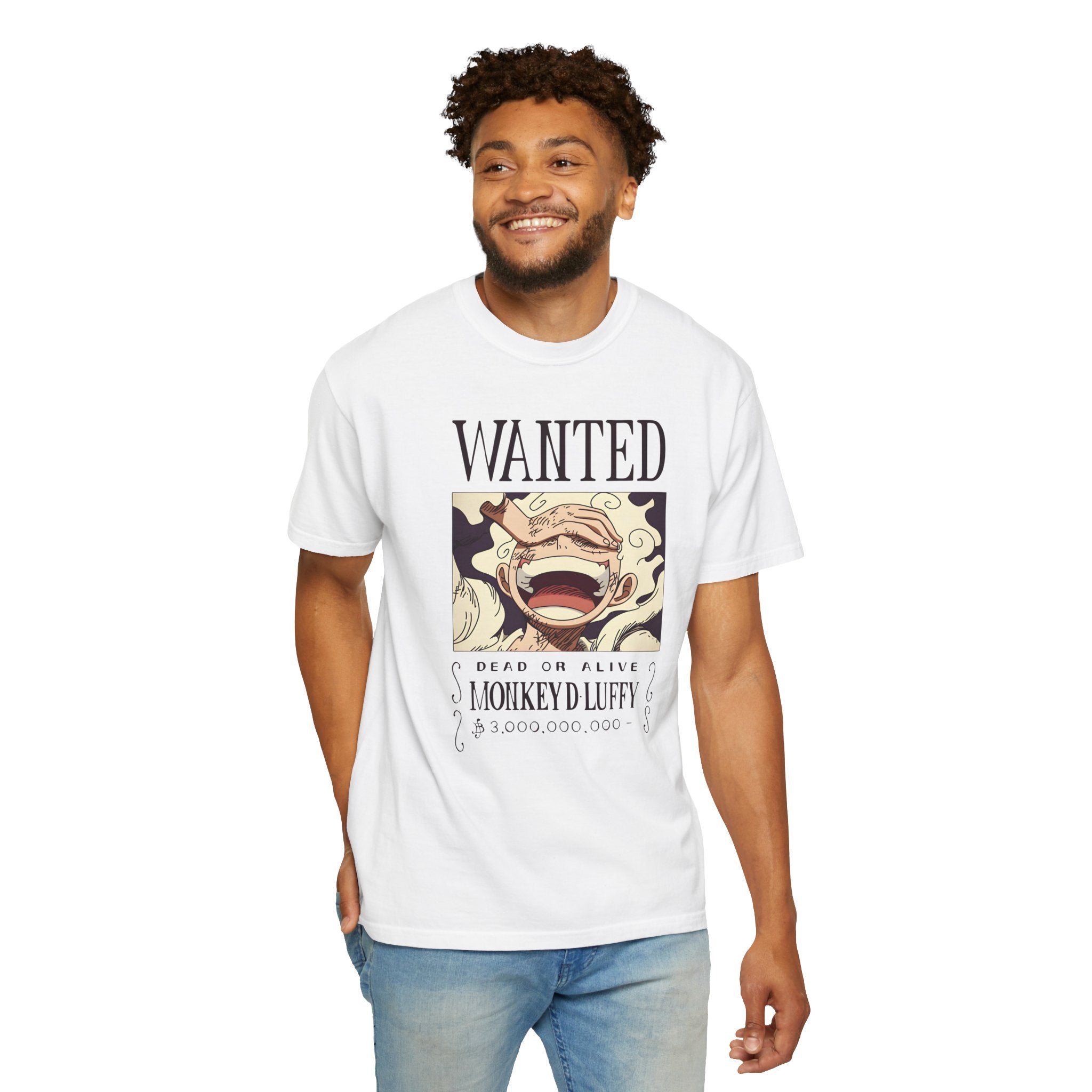 Luffy WANTED Poster T-Shirt